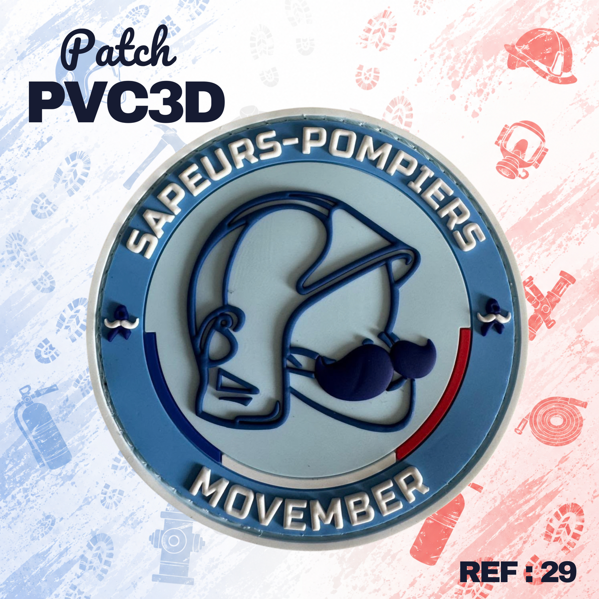 ÉCUSSON MOVEMBER V1