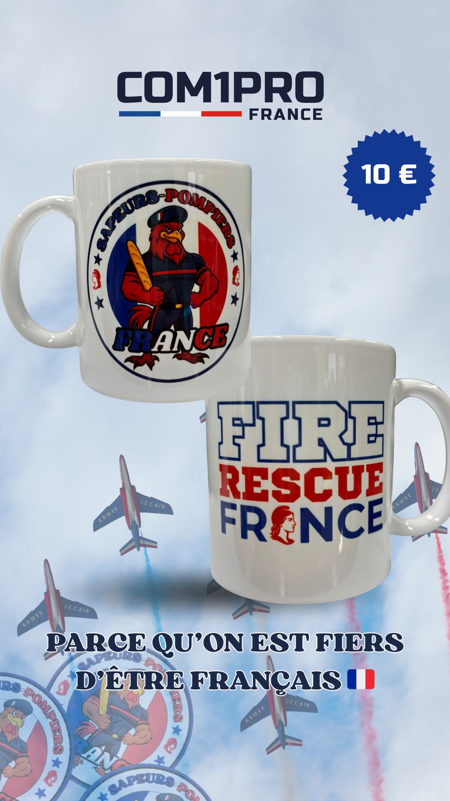 MUG SAPEURS-POMPIERS FRANCE