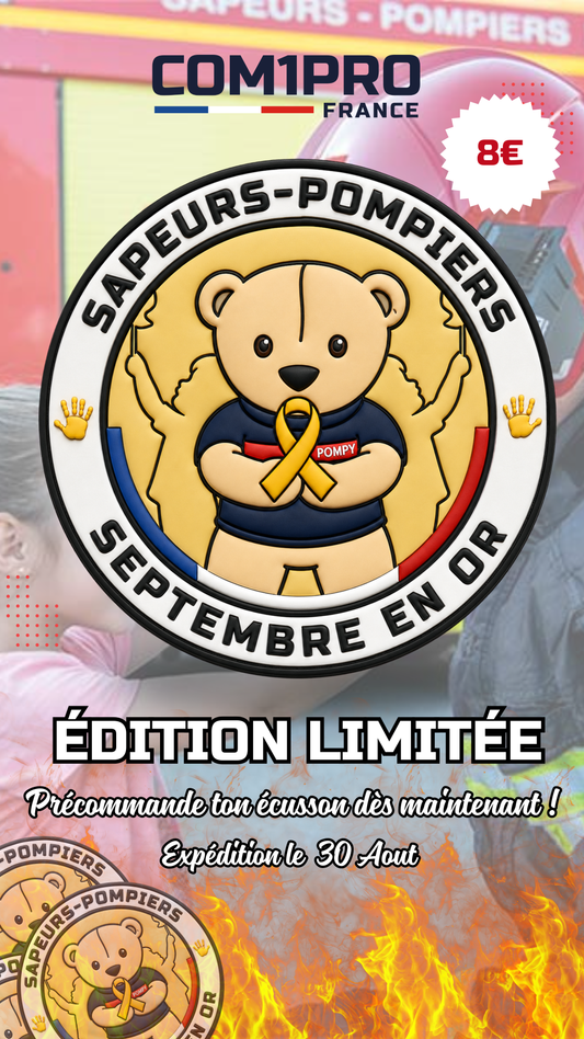 ECUSSON PVC3D SEPTEMBRE EN OR