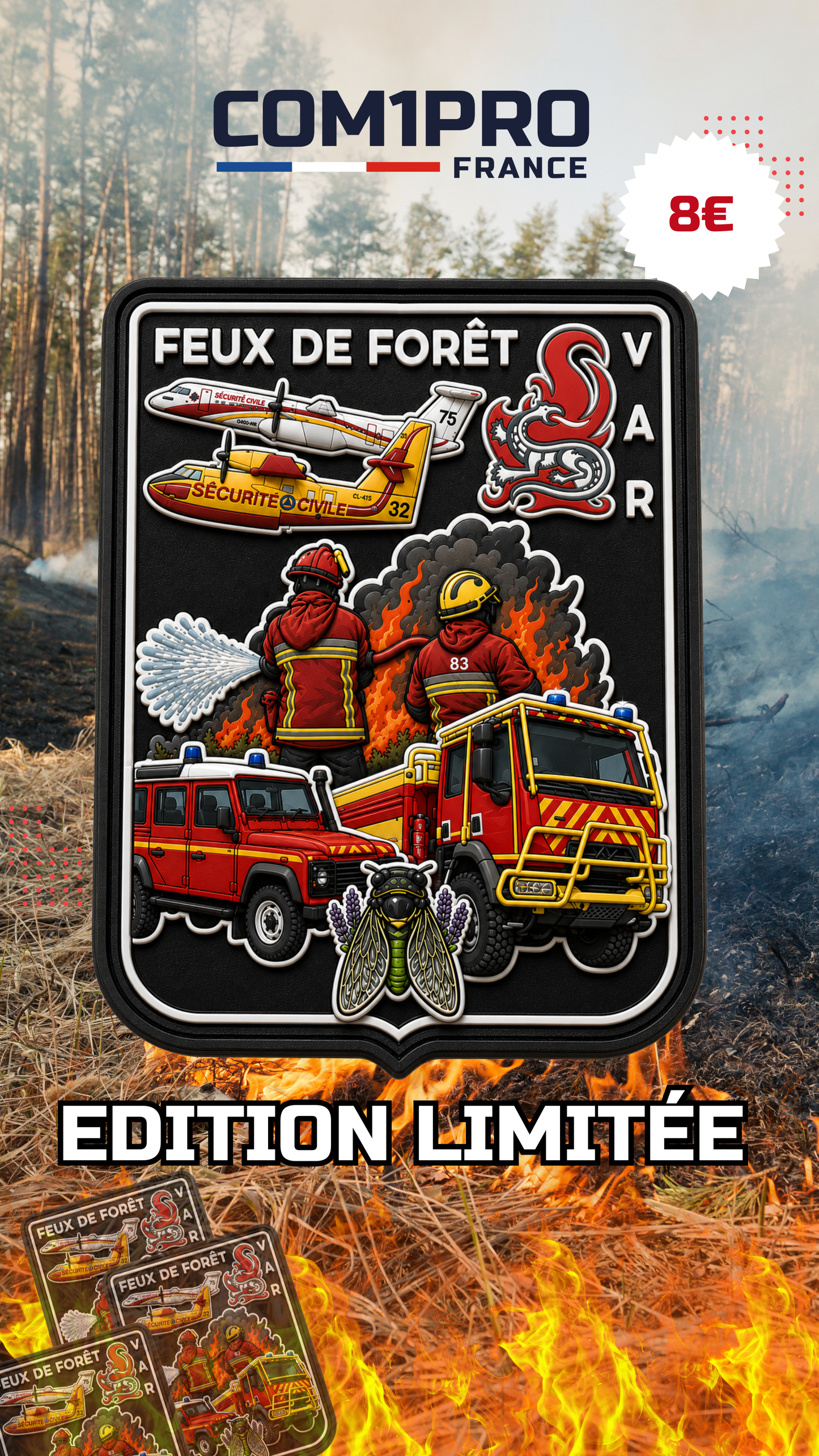 ECUSSON FEUX DE FORÊT VAR (83)
