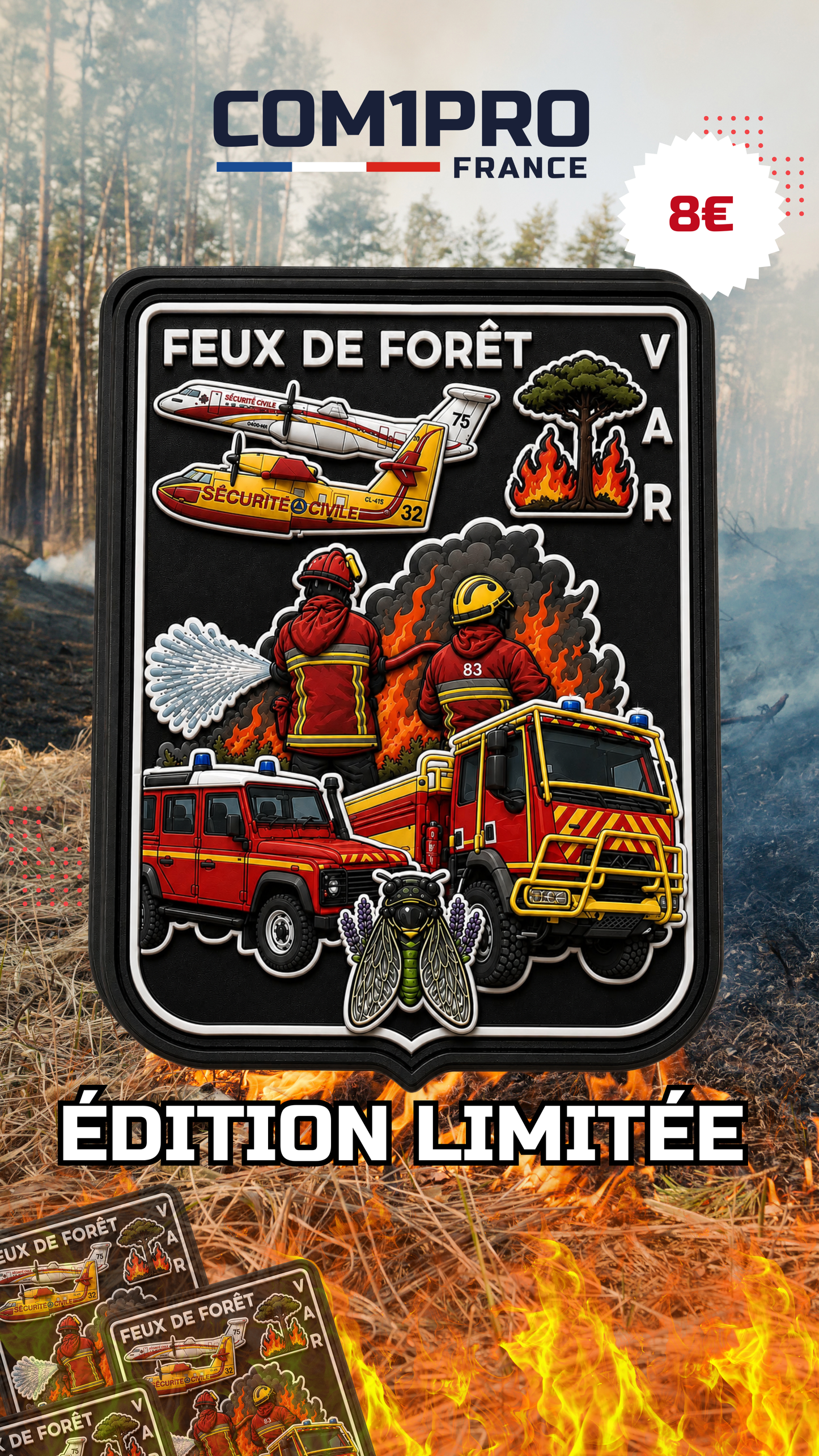 ECUSSON FEUX DE FORÊT VAR (83)