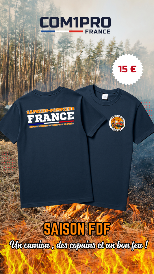 T-SHIRT SAISON FDF