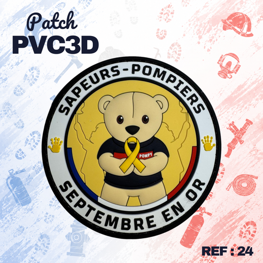 ECUSSON PVC3D SEPTEMBRE EN OR