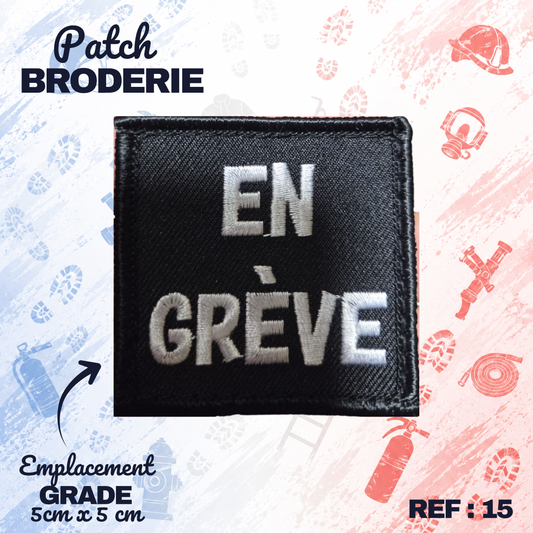 ECUSSON 5x5 VELCRO - EN GREVE