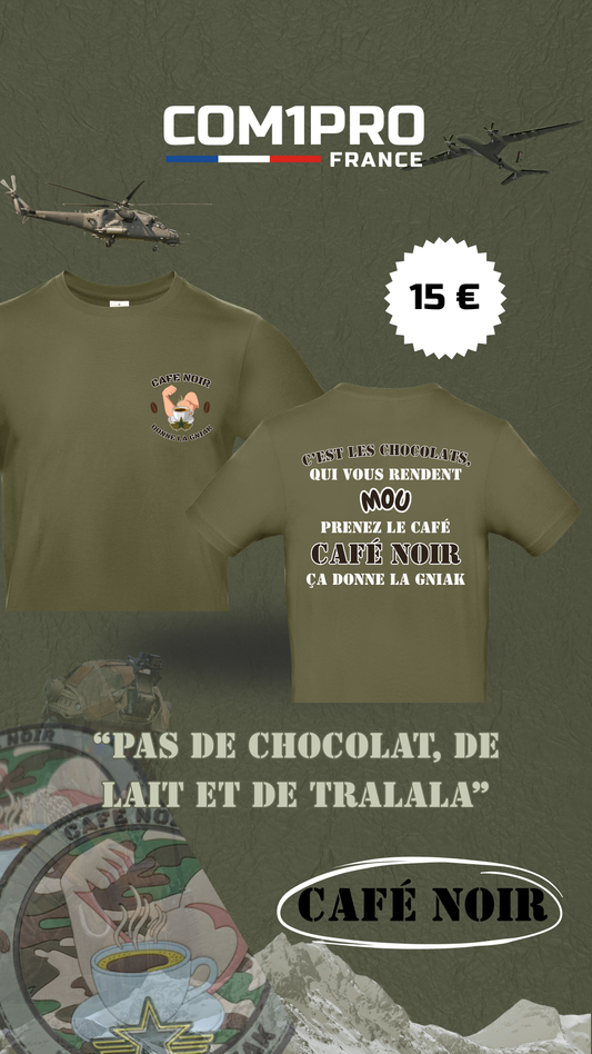 T-SHIRT CAFE NOIR