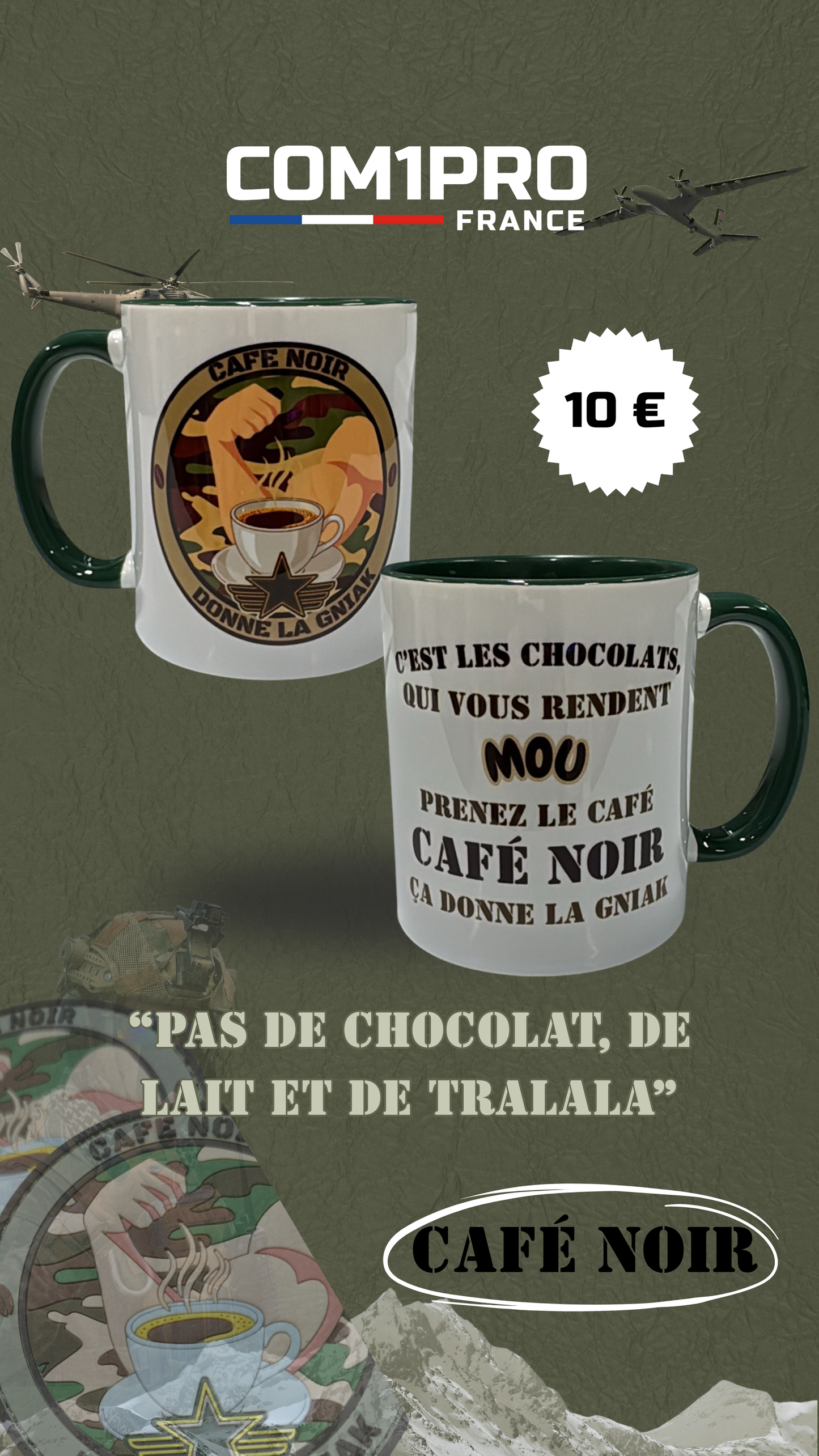 MUG CAFE NOIR